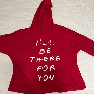 Cropped hoodie